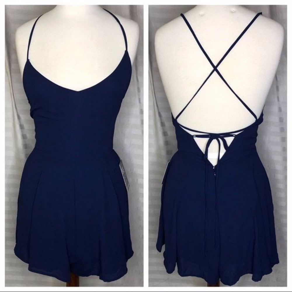 Navy EXPRESS Romper